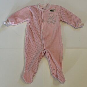 Girl Baby Pink Bodysuit Long Sleeve 3-6M